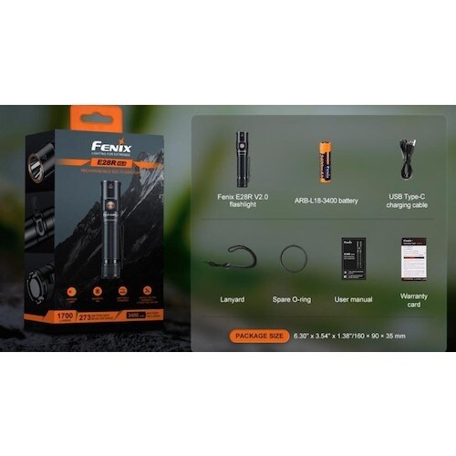 FENIX 充電式LEDライト