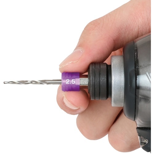 アネックス グリップ付下穴錐ショート 1本組 2.