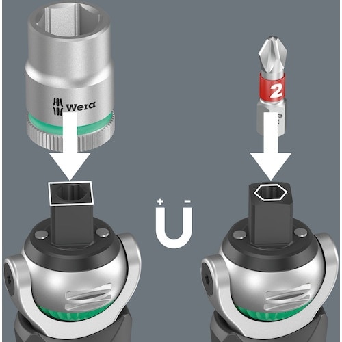 Wera 8009 サイクロップポケットセット3