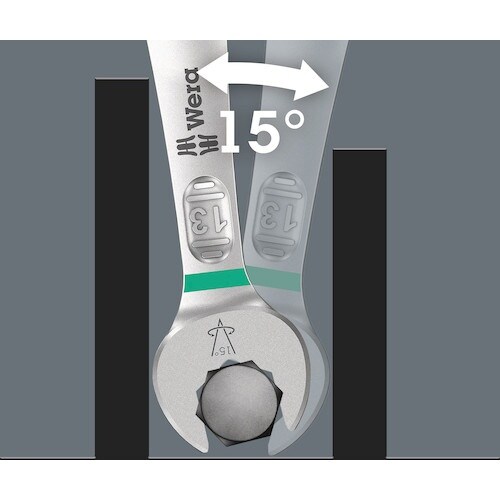 Wera 6005 Jorker 両口スパナ 8×