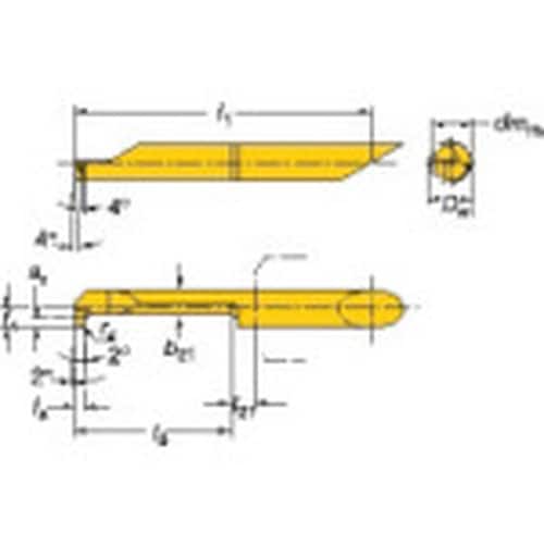 SANDVIK コロターンXS 倣い加工用超硬ソリ