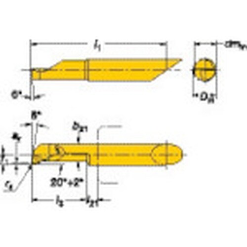 SANDVIK コロターンXS 旋削加工用超硬ソリ