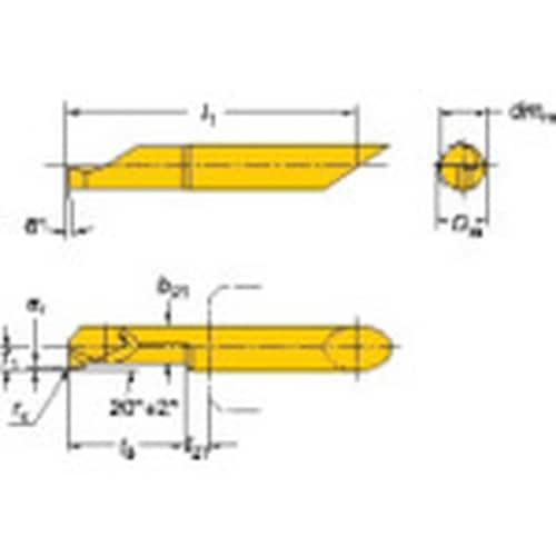 SANDVIK コロターンXS 旋削加工用超硬ソリ