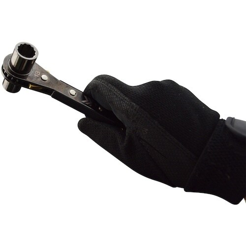 フジ矢 板ラチェットレンチ(黒金)