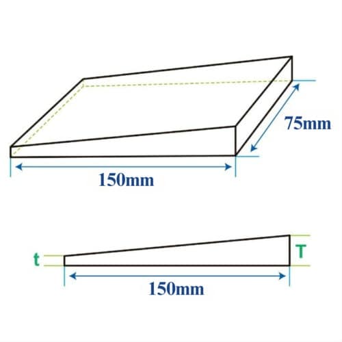 HIーLEAD 鉄 テーパーライナー 75X150