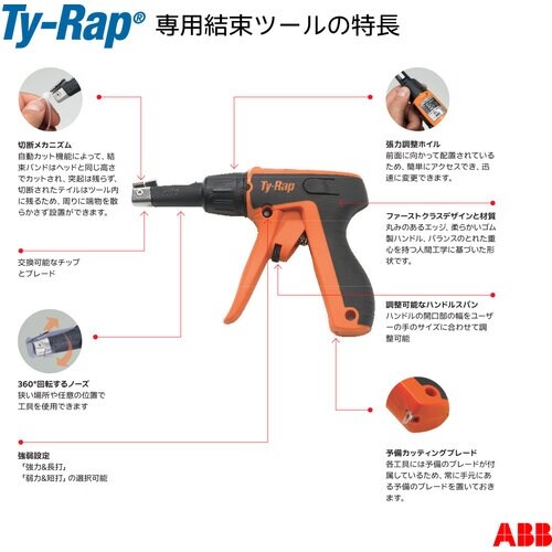 TY−Fast Ty−Rap 共通結束ツール