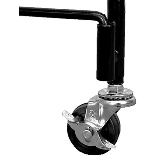 TRUSCO 折り畳みハンガーラックA型(キャスタ