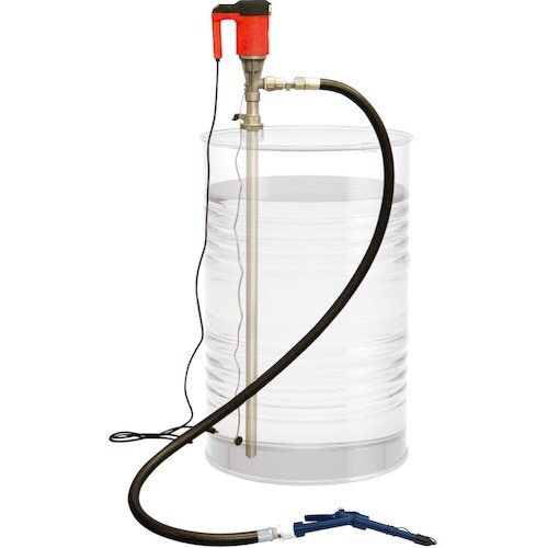 TRUSCO 軽量電動式ドラムポンプ AC100V