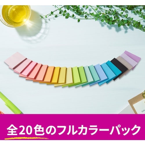 3M ポスト・イット(R)強粘着ノート マルチカラ