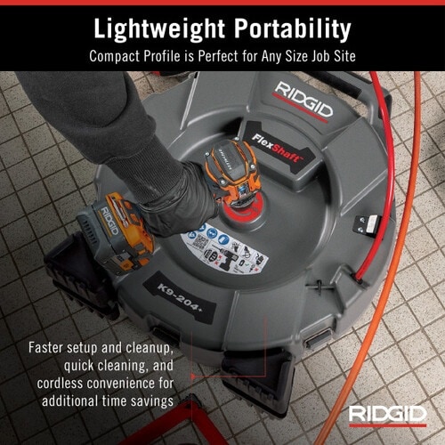 RIDGID フレックスシャフトK9−204+