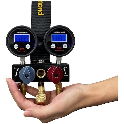 BBK サイトグラス付デジタルミニマニホールド