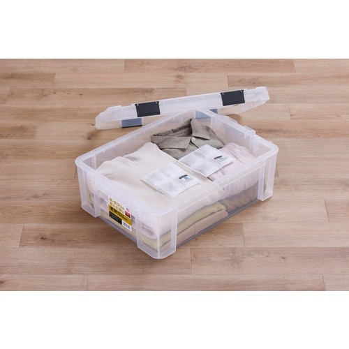 IRIS 299229 密閉バックルコンテナ クリ