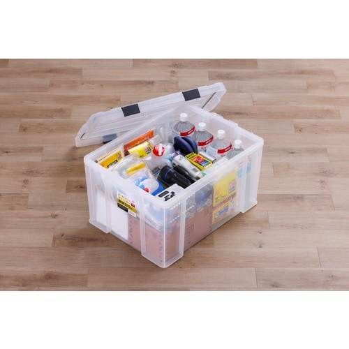 IRIS 299231 密閉バックルコンテナ クリ