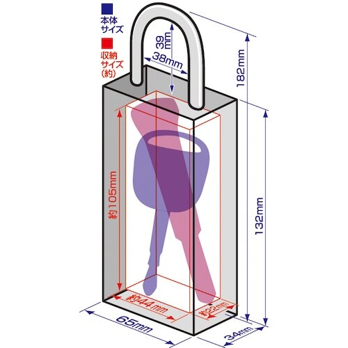 ノムラテック NEWキーストック ハンディ ブラッ