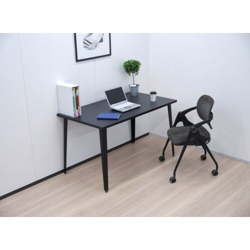 TRUSCO 超軽量アルミデスク ブラック 120