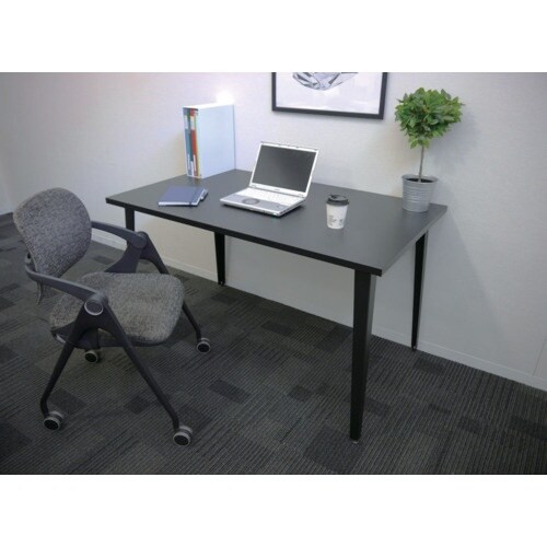 TRUSCO 超軽量アルミデスク ブラック 120