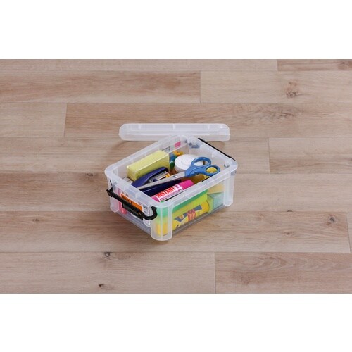 IRIS 299260 バックルコンテナ クリア