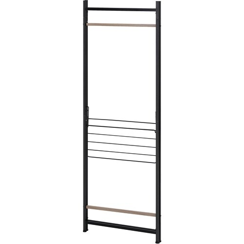 IRIS 105887 折りたたみ物干し3連 ブラ