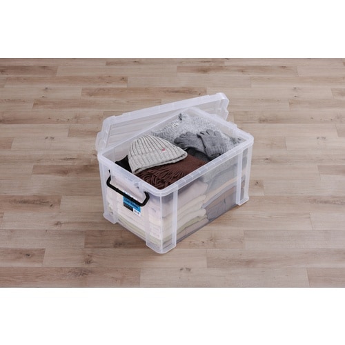 IRIS 299238 バックルコンテナ クリア