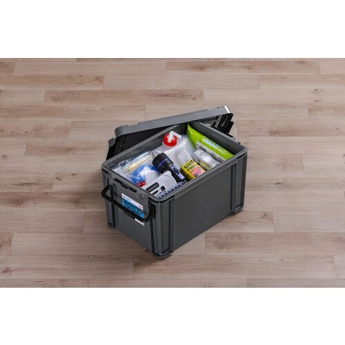 IRIS 299235 バックルコンテナ チャコー