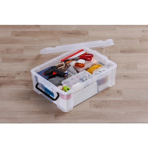 IRIS 299236 バックルコンテナ クリア