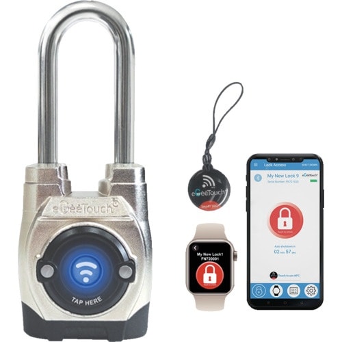 JSBTECH 防じん・防水スマート南京錠eGee