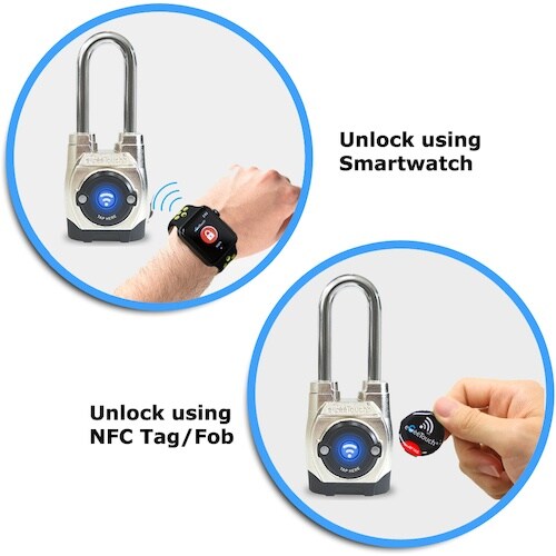 JSBTECH 防じん・防水スマート南京錠eGee