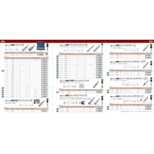 TOP 電動ドリル用強軸フレックスソケットアダプタ