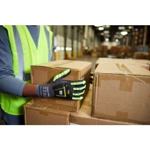 Ansell 耐衝撃ニトリル背抜き手袋 リンガーズ