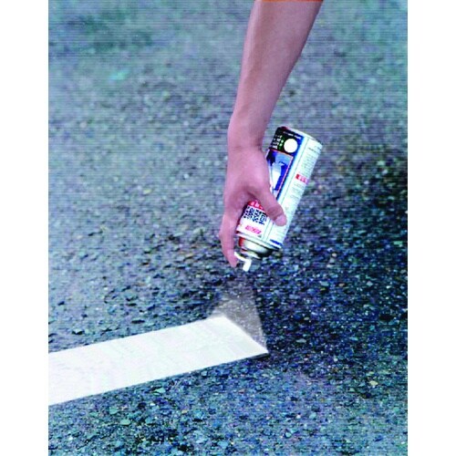 アサヒペン 道路線引き用スプレー 極太線用 400