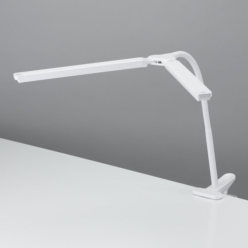 YAZAWA LED2灯クリップライト調光機能付き