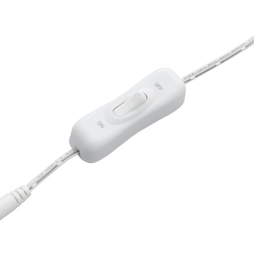 YAZAWA LED2灯クリップライト調光機能付き