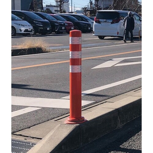 積水 車線分離標 ポールコーンCITY R 接着式