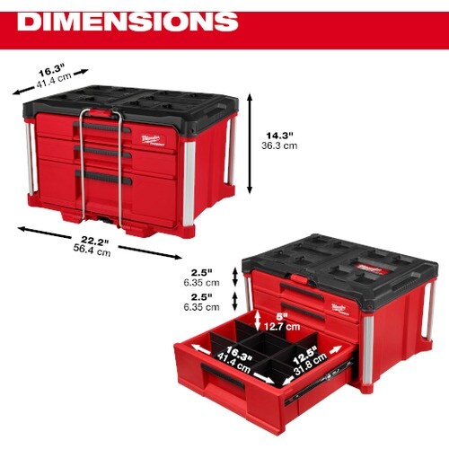 milwaukee 工具箱 PACKOUT マルチ