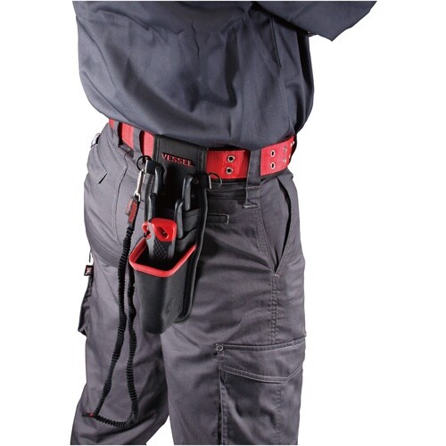 VESSEL 電工アジャストナイフホルダー3本差し