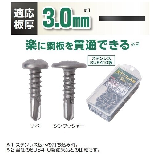 WAKAI セルフドリルネジ プレミアムダンバ ナ