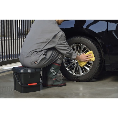 inomata かしこいバケツ17Lブラック