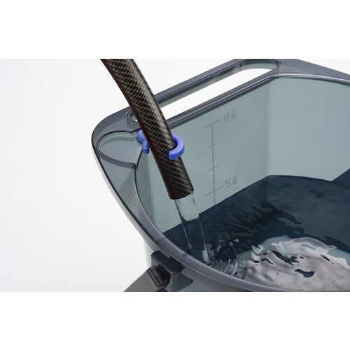 inomata なるほどバケツ8Lクリアーブラック