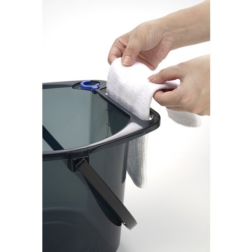 inomata なるほどバケツ8Lクリアーブラック