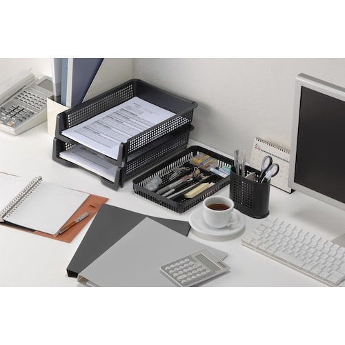 inomata A4ラック *ブラック