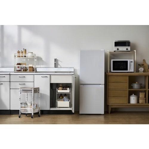 IRIS 201980 レンジ上ラック ホワイト/