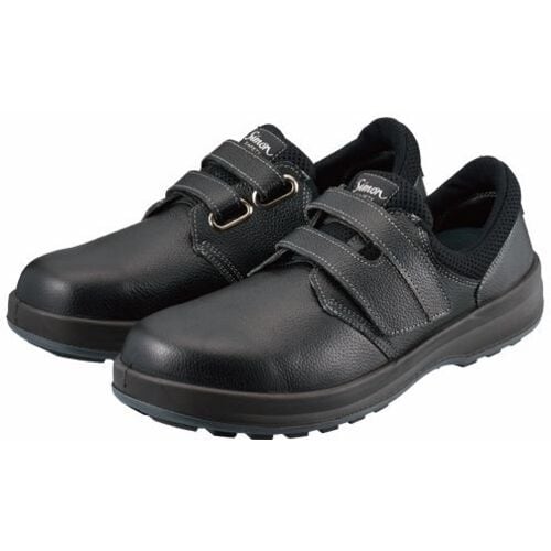 シモン 安全靴 短靴 マジック式 SF18黒 24