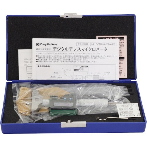 SK デジタルデプスマイクロメータ 測定範囲0ー2