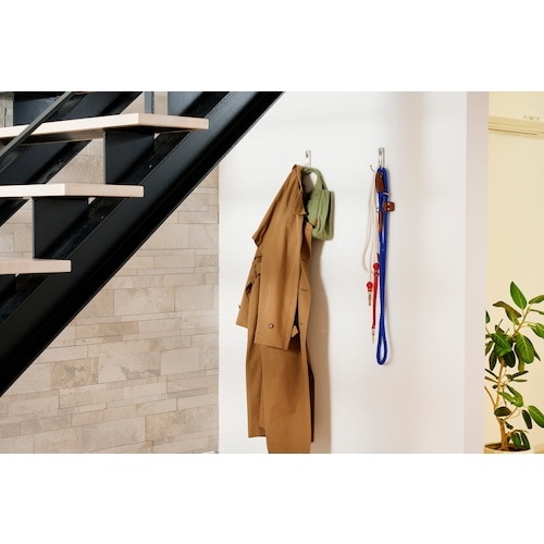 3M コマンドダブルフック ニッケルサテン