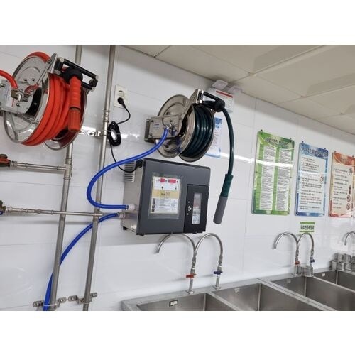 ENDO ステンレスホースリール 水・温水用(壁面