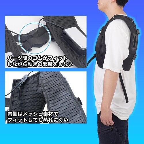 サンコー デュアルユニットで強力冷却「ハーネス対応