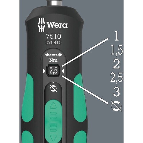 Wera 7510/14 差替式セーフトルクドライ