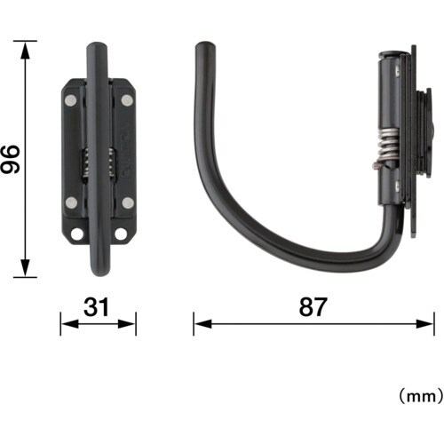 タジマ セフ工具ホルダースチール スリムJフック