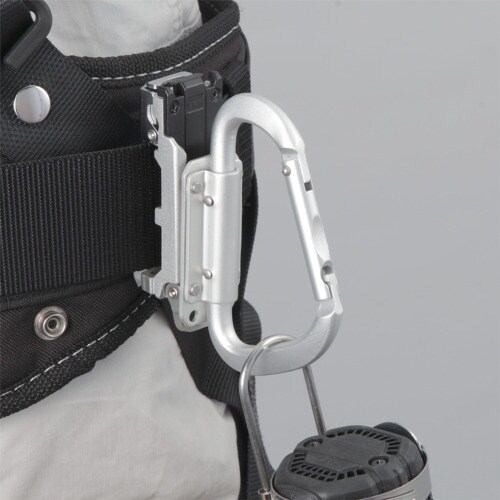 タジマ セフ工具ホルダーアルミ スリムカラビナ大