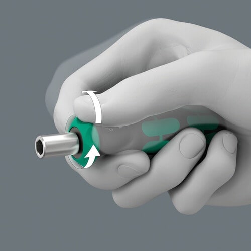 Wera 838 RA S ラチェット機能付き差替